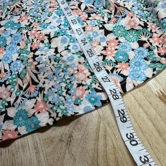 Ted Baker Domela Pastel Floral Linen Blend Shirt Women's Size 5 (US 12) NWT - Picture 12 of 12